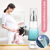 Rechargeable and convenient natural sterilizing, deodorizing and deodorizing water generator for mothers and babies